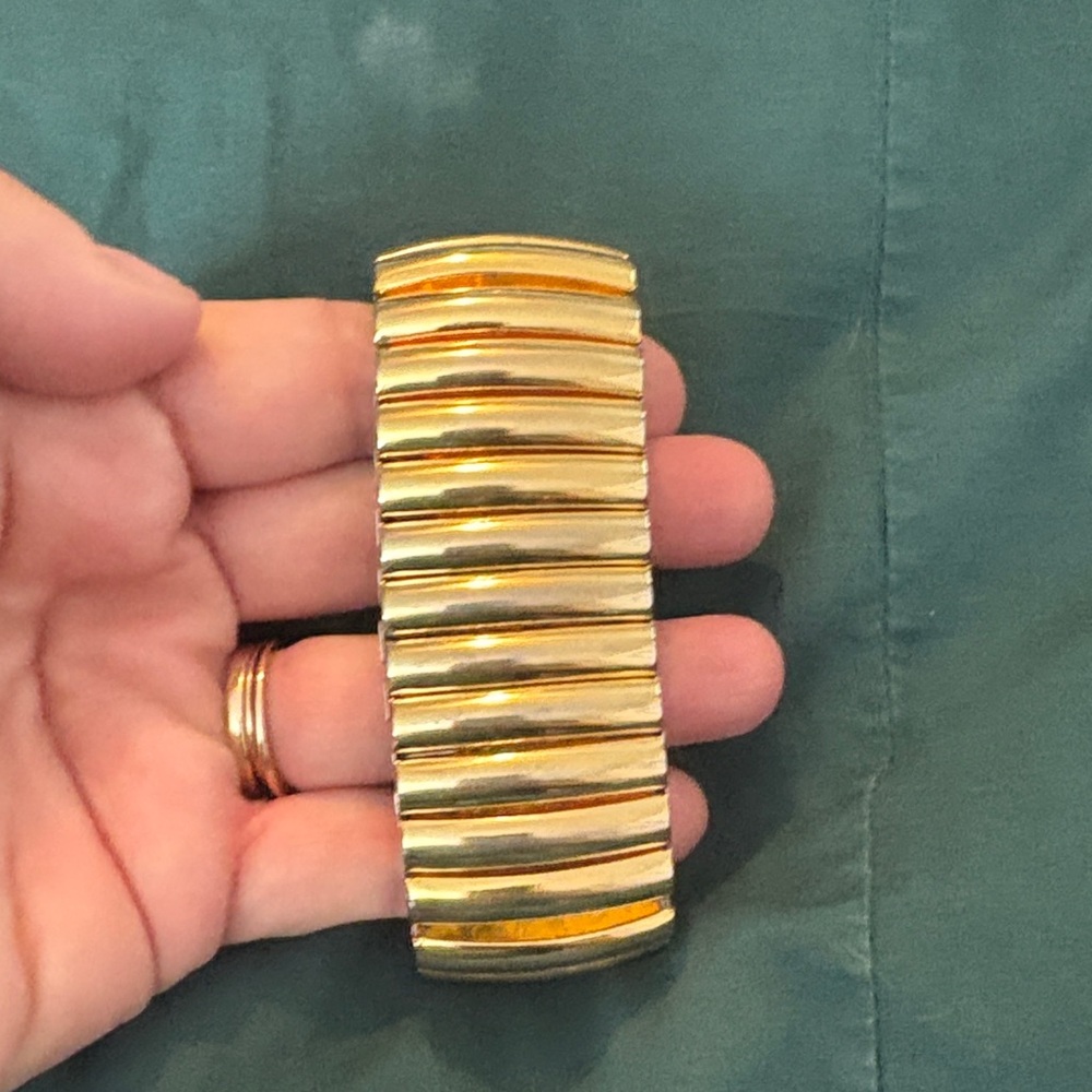 Gold / silver Stretch Bracelet
